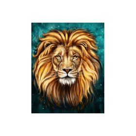 Canvas Hobby Kasnaklı 50 x 65 cm Tek Aslan Sayılarla Boyama Seti