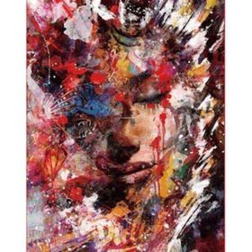 Canvas Hobby Kasnaklı 70 x 90 cm Renk Kraliçesi Sayılarla Boyama Seti