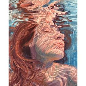 Canvas Hobby Kasnaklı 70 x 90 cm Su ve Düş Sayılarla Boyama Seti