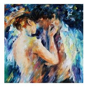 Canvas Hobby Kasnaklı 70 x 90 cm Tutku 3 Sayılarla Boyama Seti