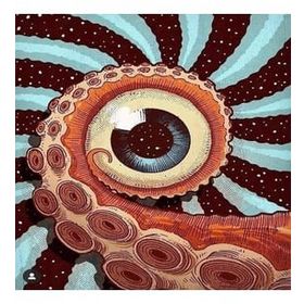 Canvas Hobby Kasnaklı 70 x 90 cm Üçüncü Göz Sayılarla Boyama Seti