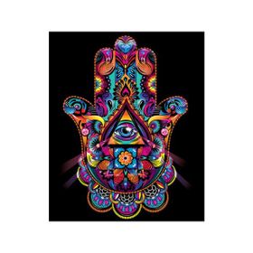 Canvas Hobby Kasnaklı 70 x 90 cm Üçüncü Göz Sayılarla Boyama Seti