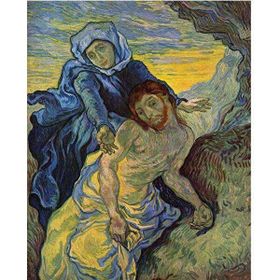Canvas Hobby Kasnaklı 70 x 90 cm Van Gogh Pieta Sayılarla Boyama Seti