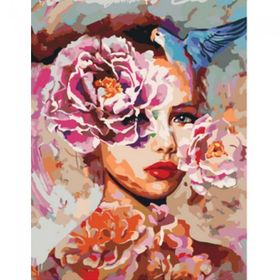 Canvas Hobby Masal Güzeli 100x140 cm Rulo Sayılarla Boyama Seti