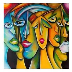 Canvas Hobby Meşhur İnsanlar Kasnaklı 40x50 cm Sayılarla Boyama Seti