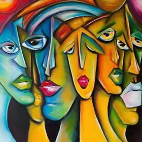 Canvas Hobby Meşhur İnsanlar Kasnaklı 50x65 cm Sayılarla Boyama Seti