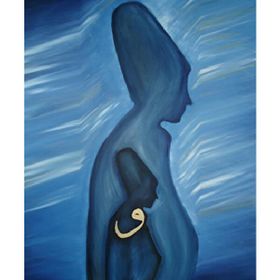 Canvas Hobby Mevlana 6 60x75 cm Rulo Sayılarla Boyama Seti