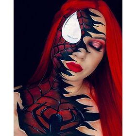 Canvas Hobby Örümcek Kız 2 Kasnaklı 100 x 140 cm Sayılarla Boyama Seti