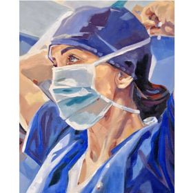Canvas Hobby Pandemi Günü Kasnaklı 100 x 140 cm Sayılarla Boyama Seti