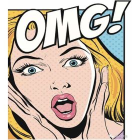 Canvas Hobby Popart Omg Kasnaklı 100 x 140 cm Sayılarla Boyama Seti