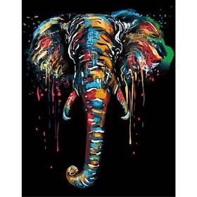 Canvas Hobby Renklerin Fili Kasnaklı 100 x 140 cm Sayılarla Boyama Seti