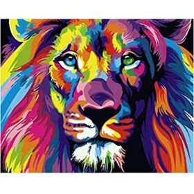 Canvas Hobby Renklerin Kralı 40x50 cm Rulo Sayılarla Boyama Seti