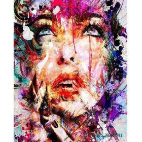 Canvas Hobby Renkli Düş 70 x 90 cm Rulo Sayılarla Boyama Seti