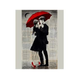 Canvas Hobby Romantik Şemsiye Anısı 3 100 x 140 cm Rulo Sayılarla Boyama Seti