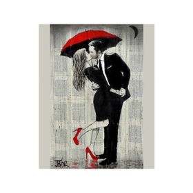 Canvas Hobby Romantik Şemsiye Anısı 4 100 x 140 cm Rulo Sayılarla Boyama Seti