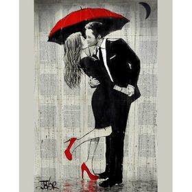 Canvas Hobby Romantik Şemsiye Anısı 4 100 x 140 cm Rulo Sayılarla Boyama Seti