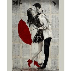 Canvas Hobby Romantik Şemsiye Anısı 5 100 x 140 cm Rulo Sayılarla Boyama Seti