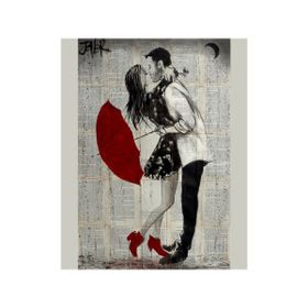 Canvas Hobby Romantik Şemsiye Anısı 5 100 x 140 cm Rulo Sayılarla Boyama Seti