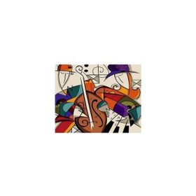 Canvas Hobby Rulo 100 x 140 cm Picasso Müzik Sayılarla Boyama Seti