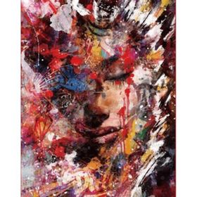 Canvas Hobby Rulo 100 x 140 cm Renk Kraliçesi Sayılarla Boyama Seti