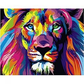 Canvas Hobby Rulo 100 x 140 cm Renklerin Kralı Sayılarla Boyama Seti