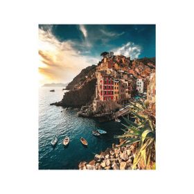 Canvas Hobby Rulo 100 x 140 cm Yamaç Manzarası Sayılarla Boyama Seti