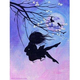 Canvas Hobby Salıncak 100 x 140 cm Rulo Sayılarla Boyama Seti