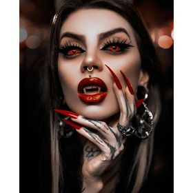 Canvas Hobby Şeytan Bakışı 100 x 140 cm Rulo Sayılarla Boyama Seti