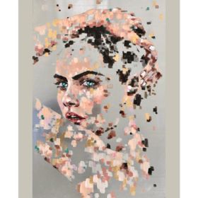 Canvas Hobby Sihirli Dokunuşlar 40 x 50 cm Rulo Sayılarla Boyama Seti