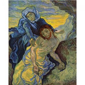 Canvas Hobby Van Gogh Pieta 40x50 cm Rulo Sayılarla Boyama Seti