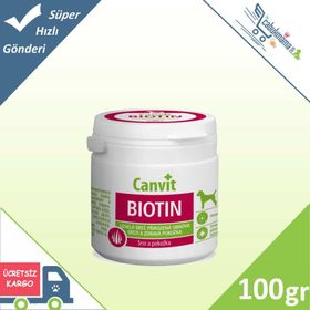 Canvit Biotin 100 gr-100'lü Köpek Vitamini