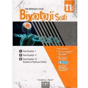 Çap 11. Sınıf Anadolu Lisesi Biyoloji Seti Çap Yayınları