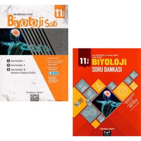 Çap 11. Sınıf Anadolu Lisesi Biyoloji Seti Çap Yayınları