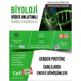 Çap Biyoloji Genden Proteine Canlılarda Enerji Dönüşümleri Konu Anlatımlı Soru Bankası