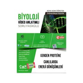 Çap Biyoloji Genden Proteine Canlılarda Enerji Dönüşümleri Konu Anlatımlı Soru Bankası