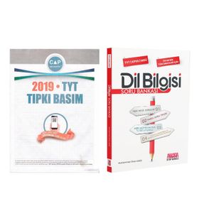 Çap TYT 2019 Tıpkı Basım Çıkmış Sorular ve AKM Dil Bilgisi Soru Bankası Seti 2 Kitap