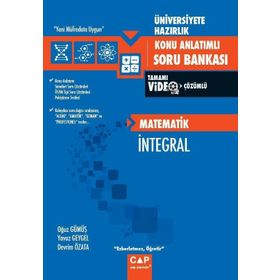 Çap Üniversiteye Hazırlık Matematik İntegral Konu Anlatımlı Soru Bankası