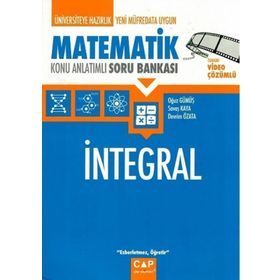 Çap Üniversiteye Hazırlık Matematik İntegral Konu Anlatımlı Soru Bankası