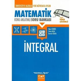 Çap Üniversiteye Hazırlık Matematik İntegral Konu Anlatımlı Soru Bankası