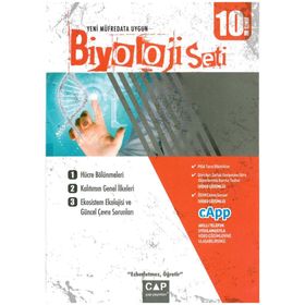Çap Yayınları 10.Sınıf Anadolu Biyoloji Seti