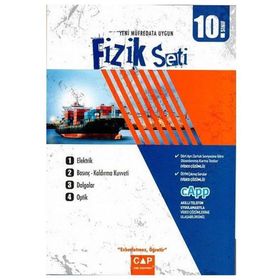 Çap Yayınları 10. Sınıf Anadolu Lisesi Fizik Seti