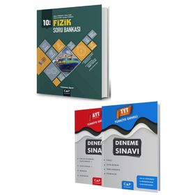 Çap Yayınları 10. Sınıf Anadolu Lisesi Fizik Soru Bankası