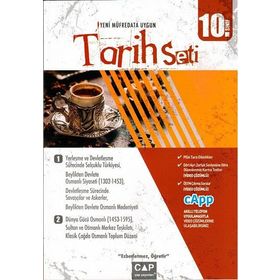 Çap Yayınları 10. Sınıf Anadolu Lisesi Tarih Seti