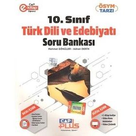Çap Yayınları - 10. Sınıf Anadolu Lisesi Türk Dili ve Edebiyatı Plus Soru Bankası