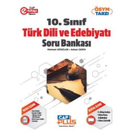 Çap Yayınları - 10. Sınıf Anadolu Lisesi Türk Dili ve Edebiyatı Plus Soru Bankası