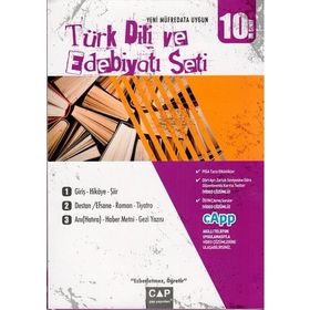Çap Yayınları 10. Sınıf Anadolu Lisesi Türk Dili ve Edebiyatı Seti