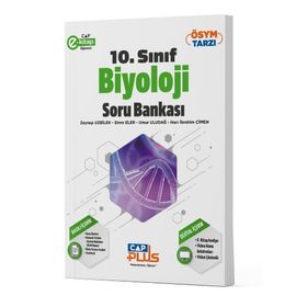 Çap Yayınları 10. Sınıf Anadolu Plus Biyoloji Soru Bankası