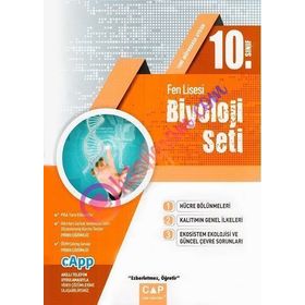 Çap Yayınları 10. Sınıf Fen Lisesi Biyoloji Seti