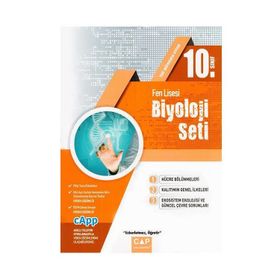 Çap Yayınları 10. Sınıf Fen Lisesi Biyoloji Seti