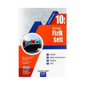 Çap Yayınları 10. Sınıf Fen Lisesi Fizik Seti